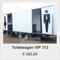 Toiletwagen 313 VIP