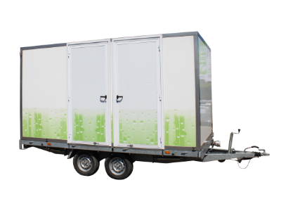 Mobiele toiletwagen