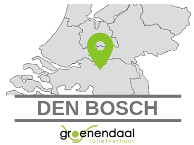 dixi huren Den Bosch bij Groenendaal toilet verhuur